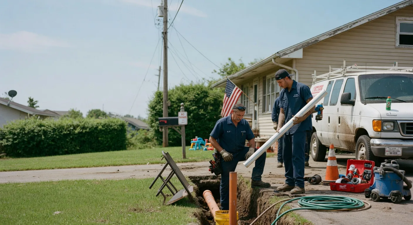Clogged Drain Repair in Blue Mound, KS